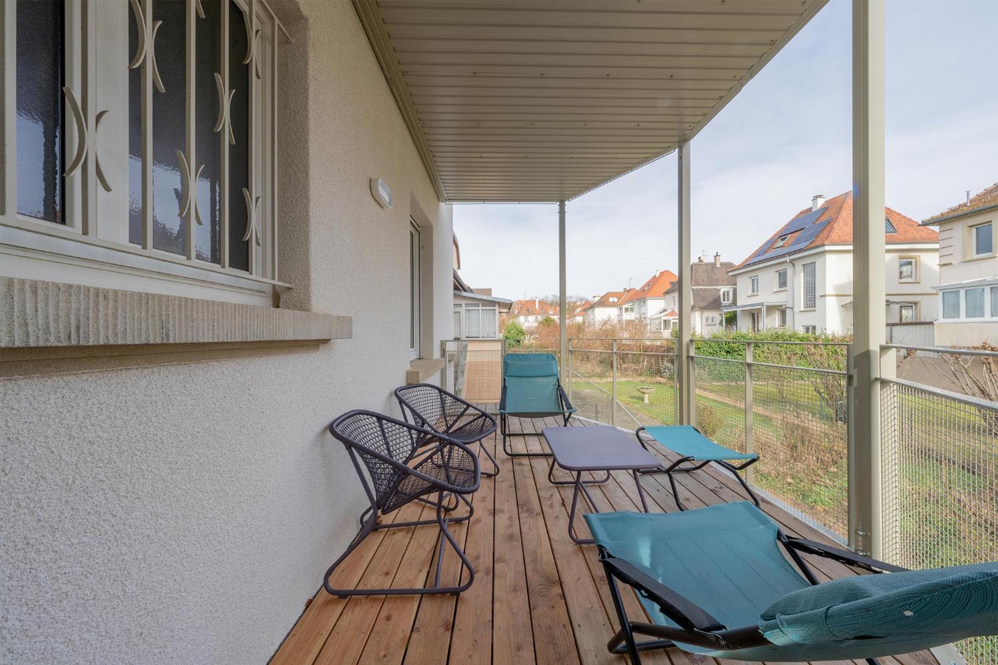 Le Cocon D'Emma, Appartement Bourgeois Avec Terrasse, Et Parking Gratuit Dans Maison De Maitre Страсбург Екстер'єр фото
